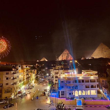 El Aida Pyramids View Hotel Kafret el-Gabal Kültér fotó